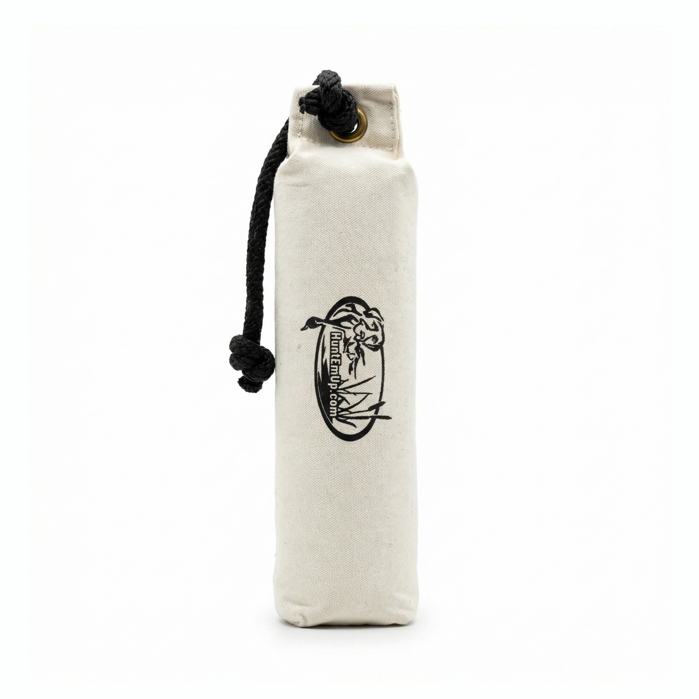 HuntEmUp 3 in Canvas Dog Training Bumper White