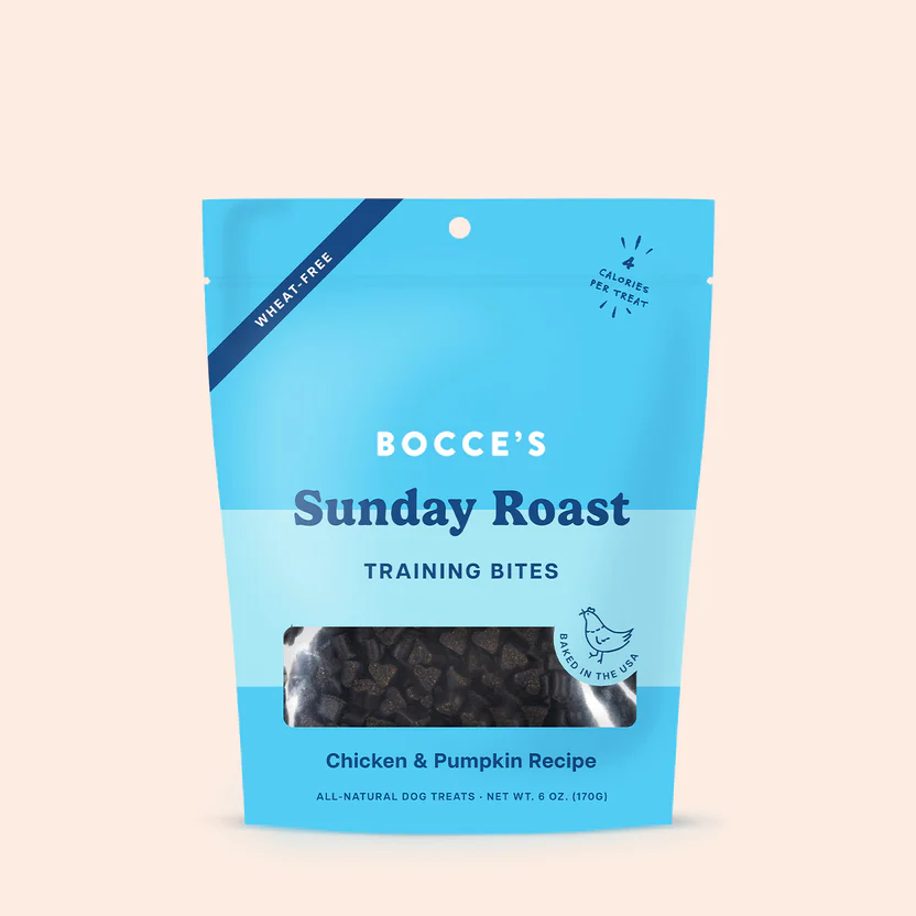 Bocces Training Bites Sunday Roast Dog Treats (6oz)